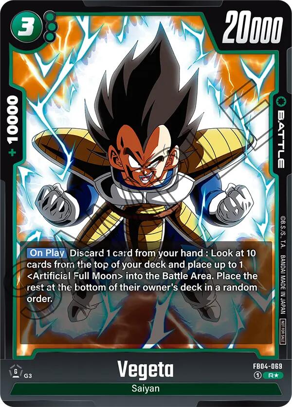 Vegeta (FB04-069) (Tournament Pack 05) [Fusion World Tournament Cards] | Fandemonia Ltd