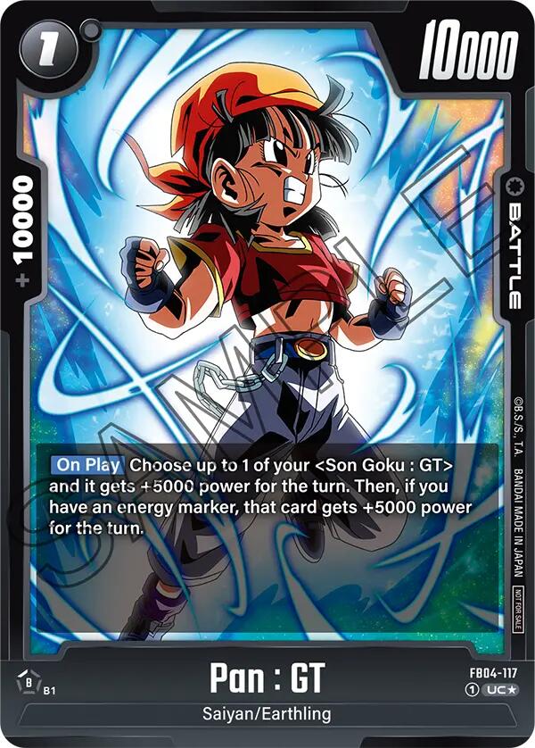 Pan : GT (Tournament Pack 05) [Fusion World Tournament Cards] | Fandemonia Ltd