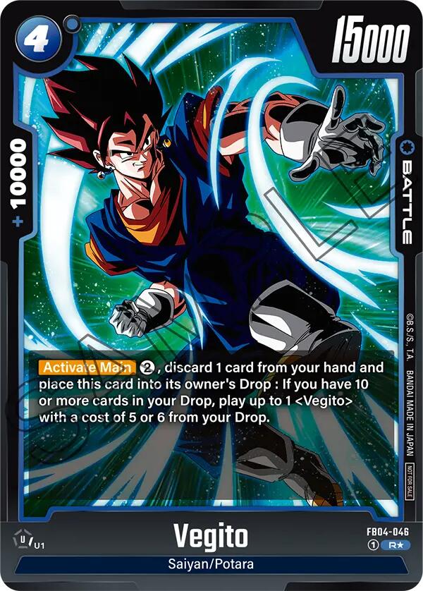 Vegito (FB04-046) (Tournament Pack 05) [Fusion World Tournament Cards] | Fandemonia Ltd