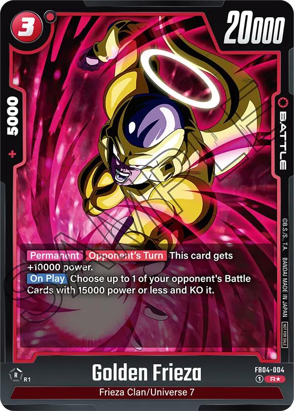 Golden Frieza (Tournament Pack 05) [Fusion World Tournament Cards] | Fandemonia Ltd