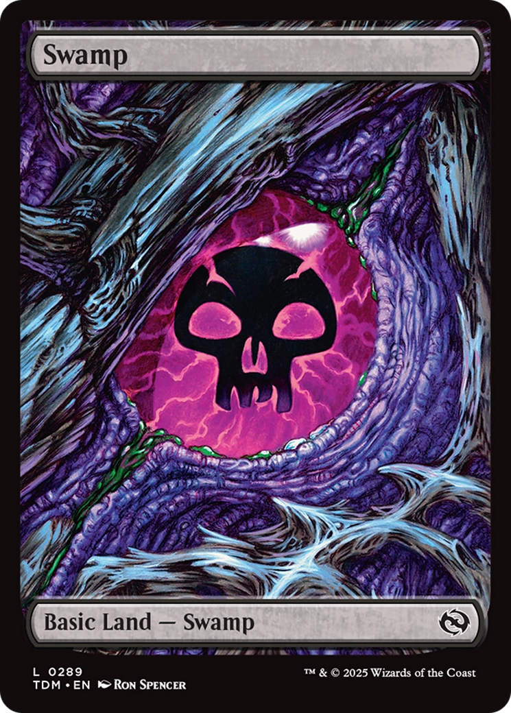 Swamp (0289) [Tarkir: Dragonstorm] | Fandemonia Ltd