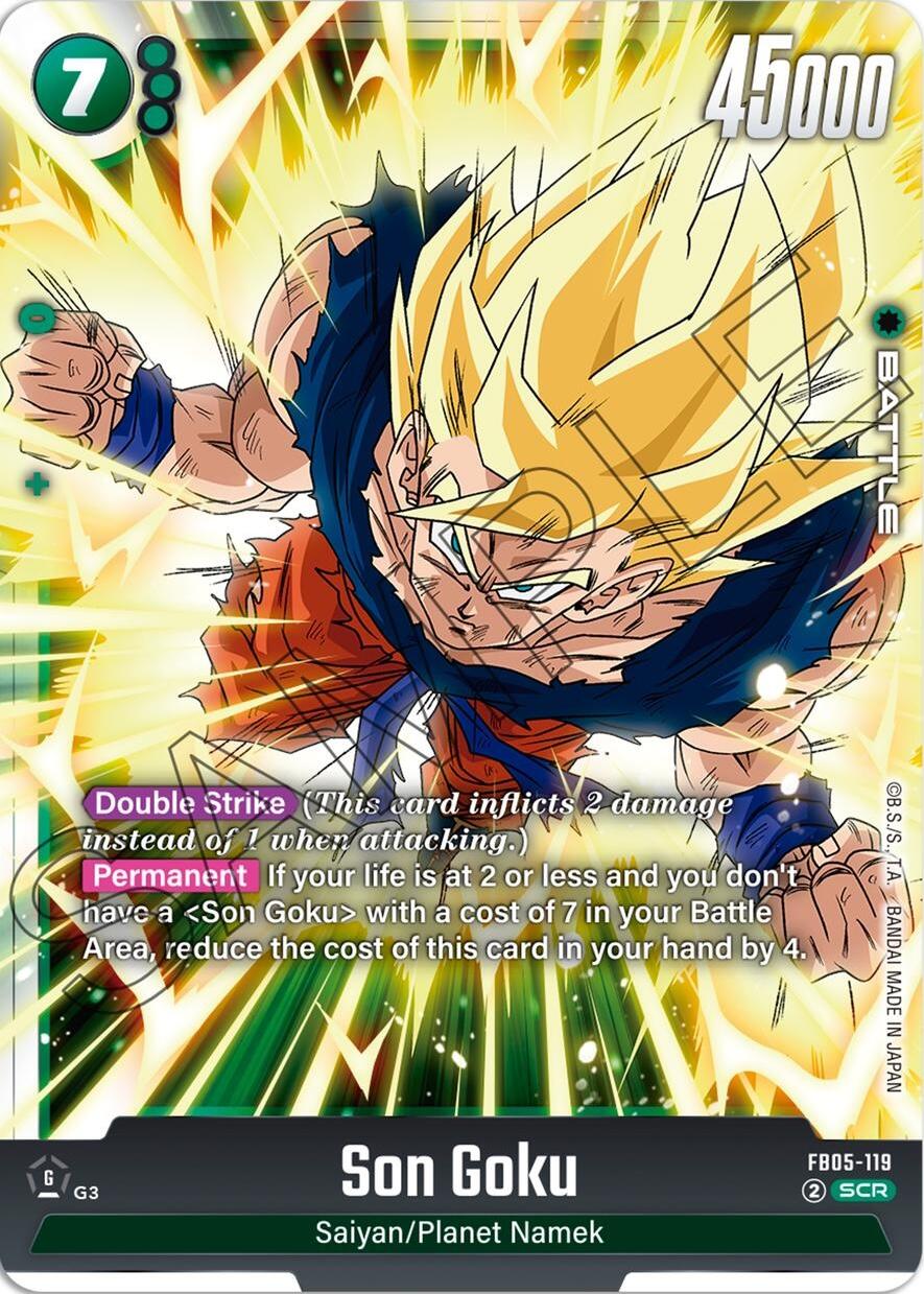 Son Goku (FB05-119) [New Adventure] | Fandemonia Ltd