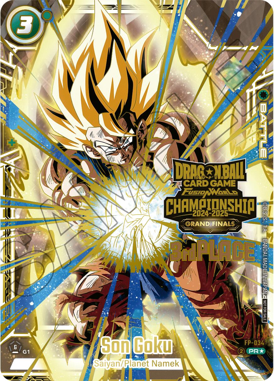 Son Goku (FP-034) (3rd Place) [Tournament and Championship Promos] | Fandemonia Ltd