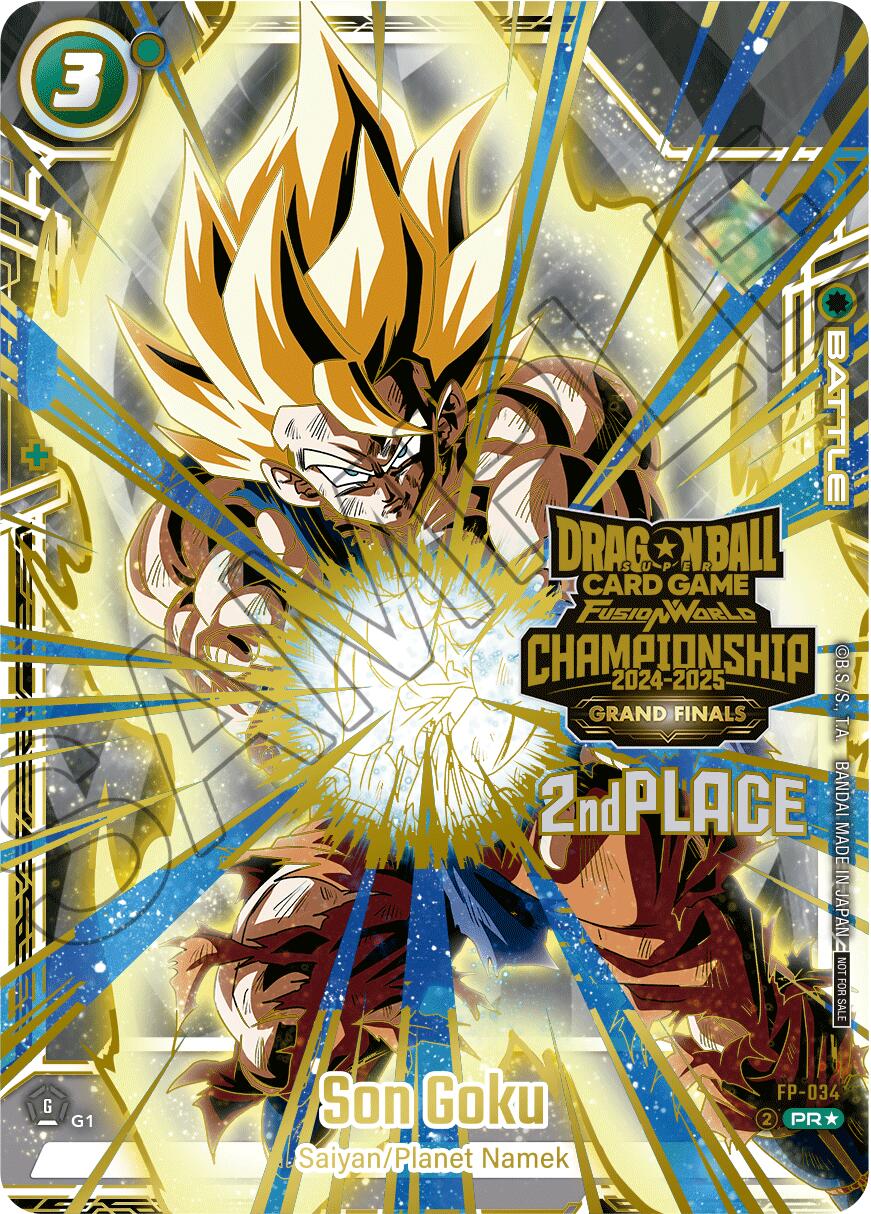 Son Goku (FP-034) (2nd Place) [Tournament and Championship Promos] | Fandemonia Ltd