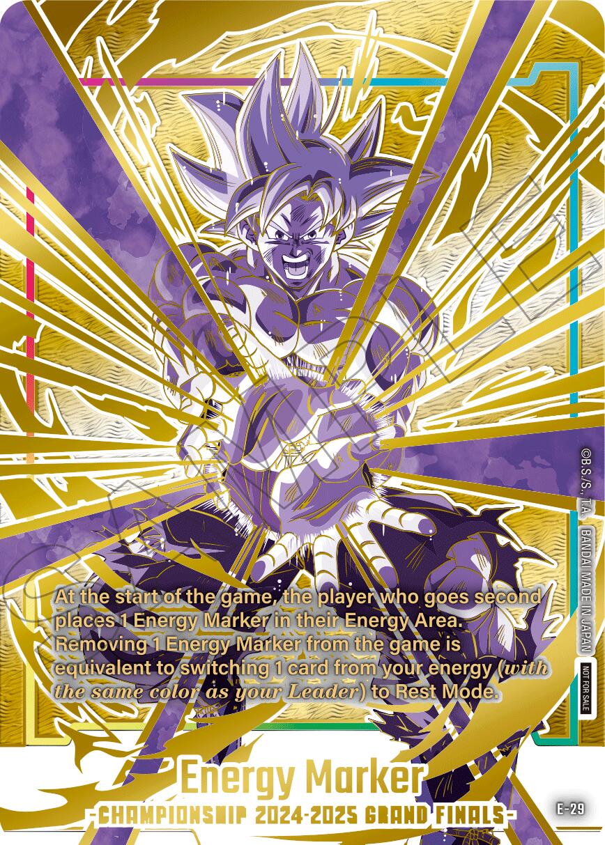 Energy Marker (E-29) (Championship 2024-2025 Grand Finals) [Tournament and Championship Promos] | Fandemonia Ltd