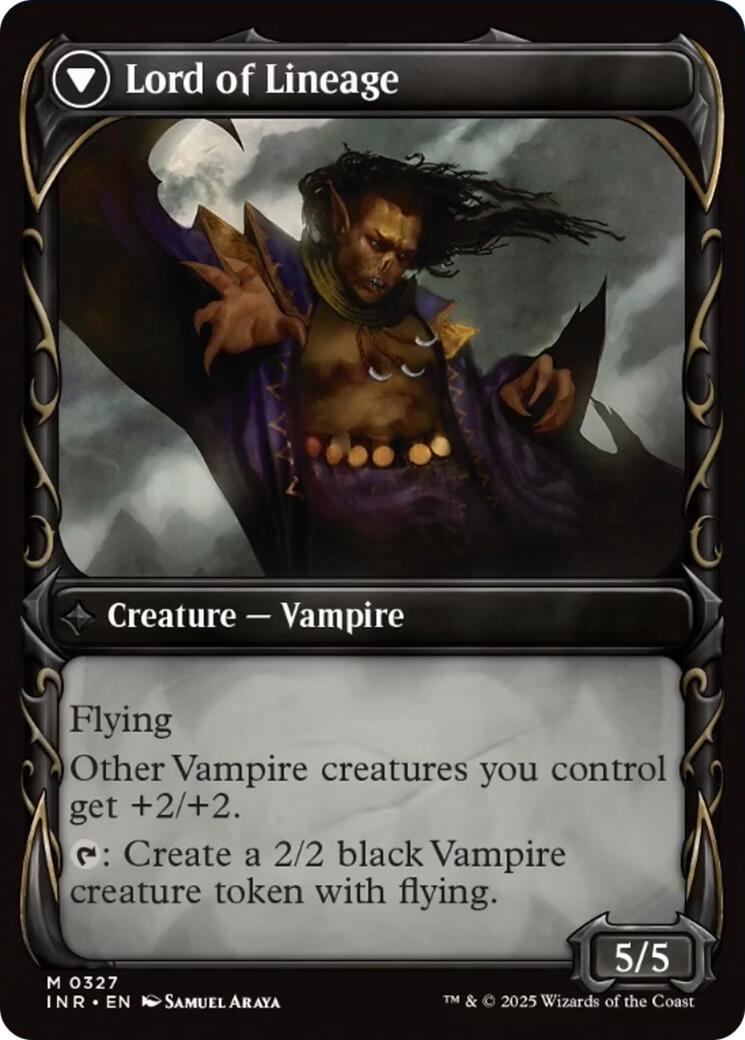 Bloodline Keeper // Lord of Lineage (Showcase) [Innistrad Remastered] | Fandemonia Ltd