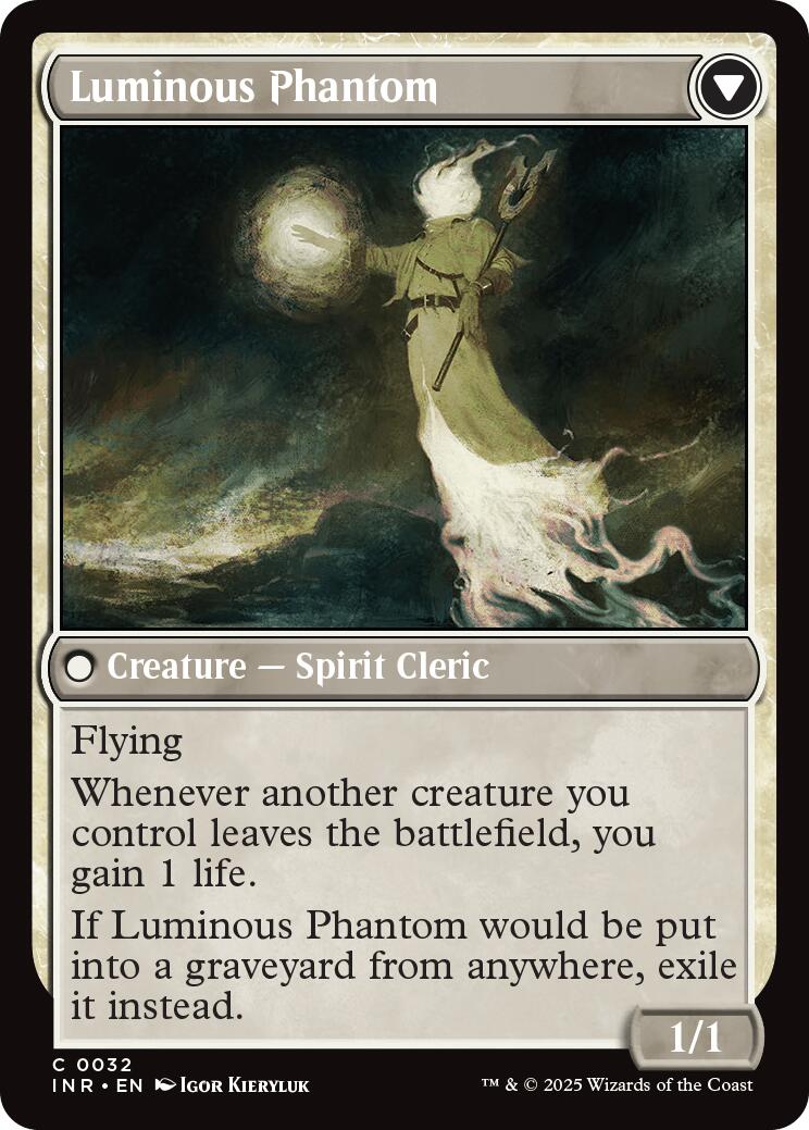 Lunarch Veteran // Luminous Phantom [Innistrad Remastered] | Fandemonia Ltd