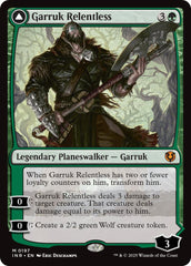 Garruk Relentless // Garruk, the Veil-Cursed [Innistrad Remastered] | Fandemonia Ltd