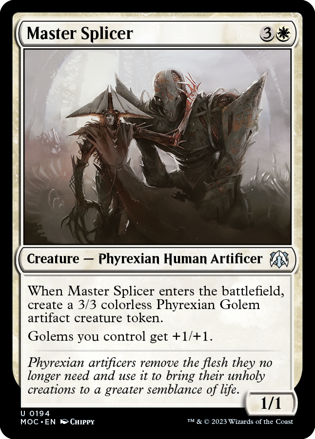 Master Splicer [March of the Machine Commander] | Fandemonia Ltd