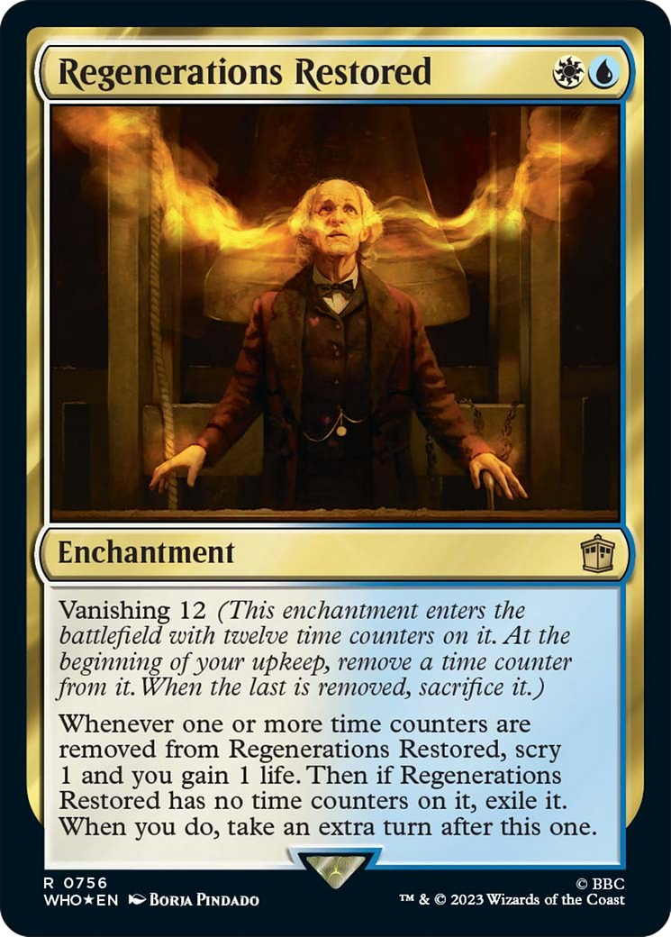 Regenerations Restored (Surge Foil) [Doctor Who] | Fandemonia Ltd