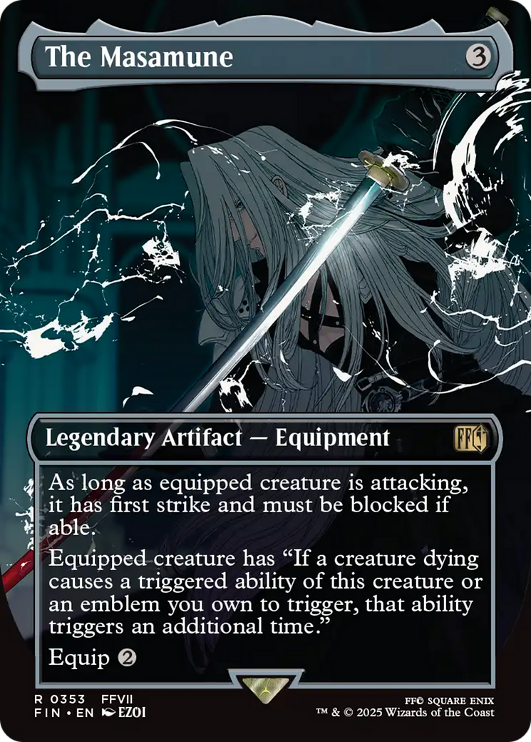 The Masamune (Borderless) [FINAL FANTASY] | Fandemonia Ltd