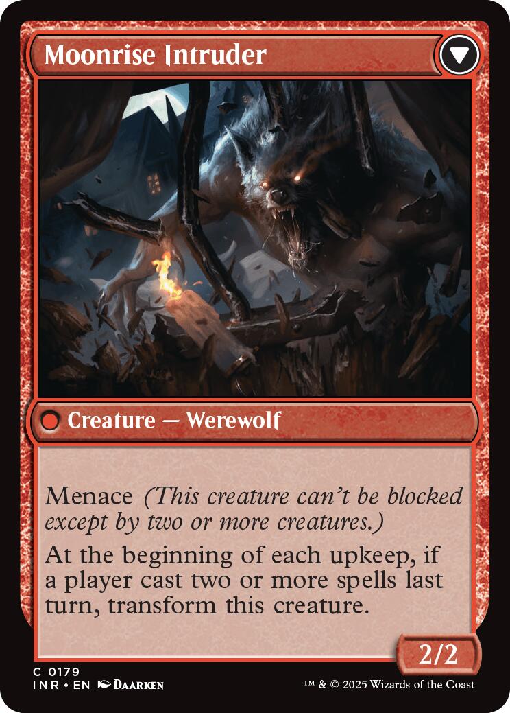 Village Messenger // Moonrise Intruder [Innistrad Remastered] | Fandemonia Ltd