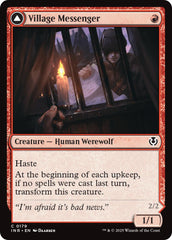 Village Messenger // Moonrise Intruder [Innistrad Remastered] | Fandemonia Ltd