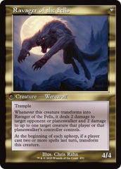 Huntmaster of the Fells // Ravager of the Fells (Retro Frame) [Innistrad Remastered] | Fandemonia Ltd