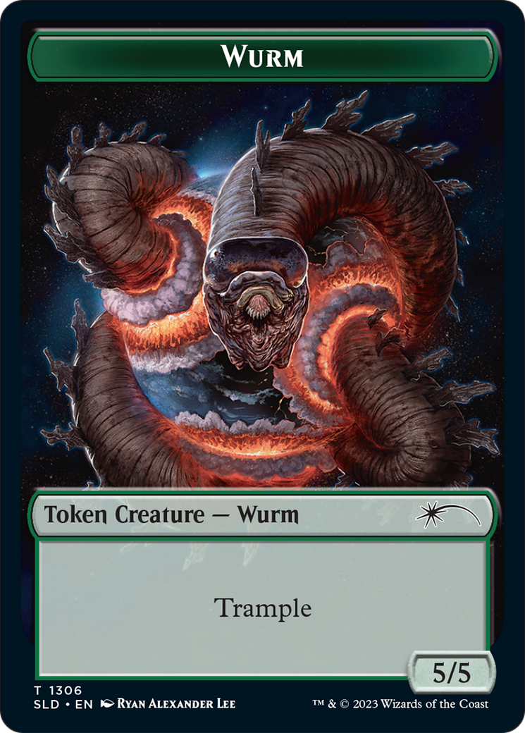 Wurm Token [Secret Lair Drop Series] | Fandemonia Ltd