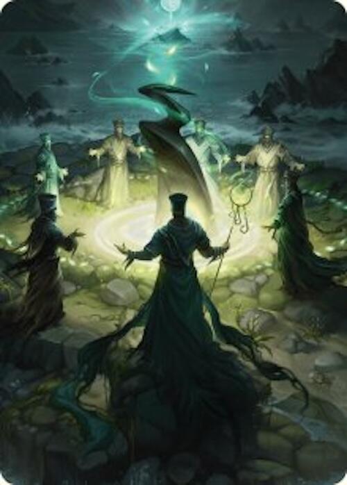 Cryptolith Rite Art Card [Innistrad Remastered Art Series] | Fandemonia Ltd