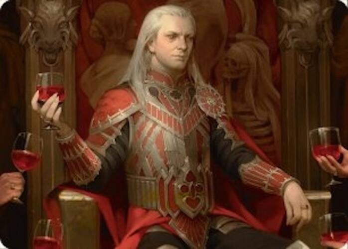 Edgar Markov Art Card [Innistrad Remastered Art Series] | Fandemonia Ltd