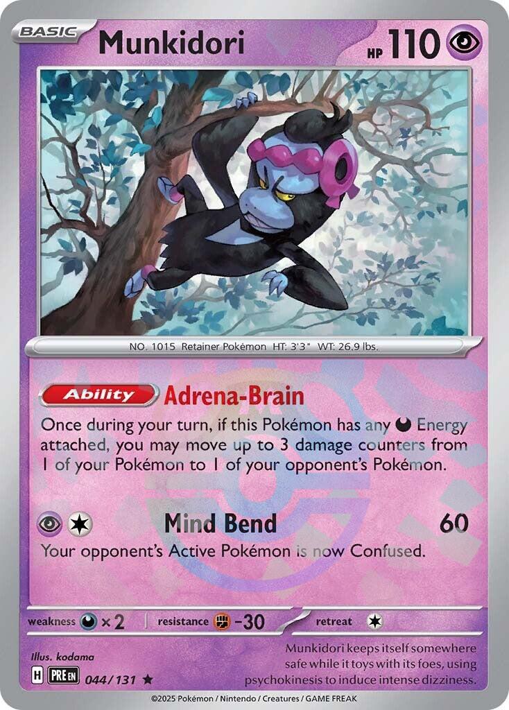 Munkidori (044/131) (Master Ball Pattern) [Scarlet & Violet: Prismatic Evolutions] | Fandemonia Ltd