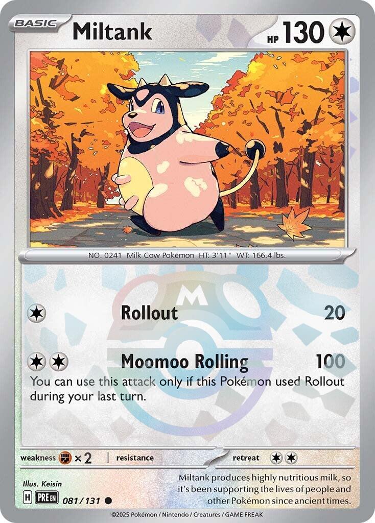 Miltank (081/131) (Master Ball Pattern) [Scarlet & Violet: Prismatic Evolutions] | Fandemonia Ltd