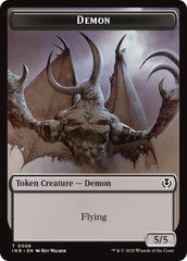 Demon // Human Cleric Double-Sided Token [Innistrad Remastered Tokens] | Fandemonia Ltd