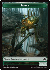 Insect // Spider Double-Sided Token [Innistrad Remastered Tokens] | Fandemonia Ltd