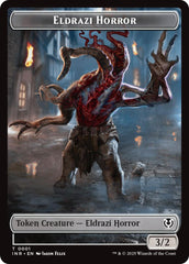 Clue // Eldrazi Horror Double-Sided Token [Innistrad Remastered Tokens] | Fandemonia Ltd