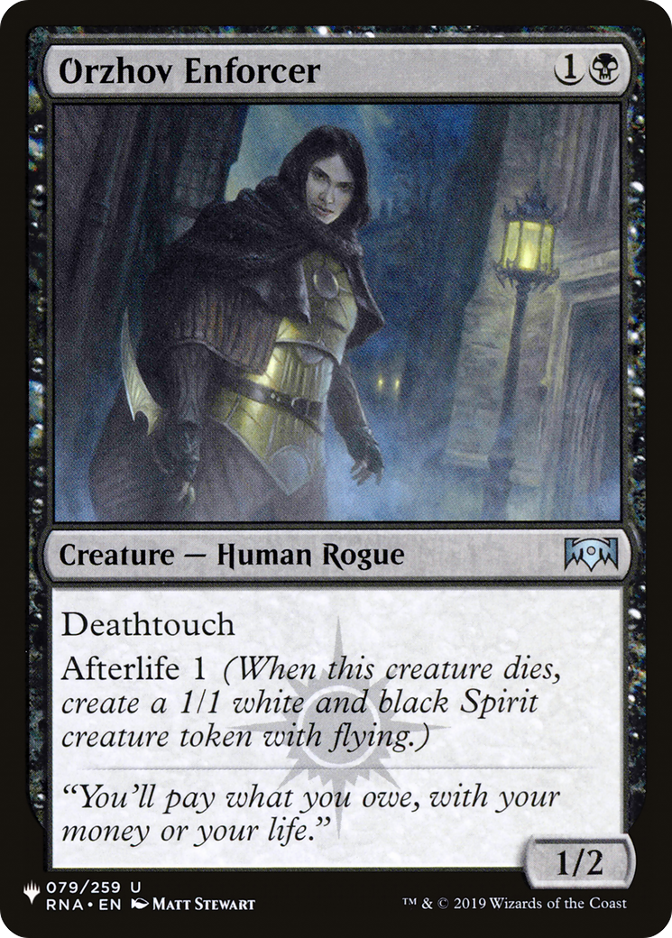 Orzhov Enforcer [The List] | Fandemonia Ltd