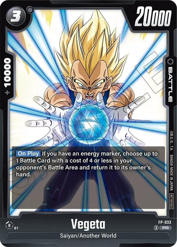 Vegeta (FP-033) [Fusion World Promotion Cards] | Fandemonia Ltd