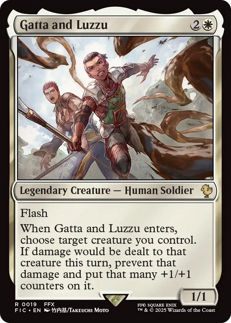 Gatta and Luzzu [FINAL FANTASY Commander] | Fandemonia Ltd