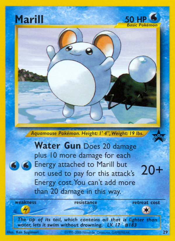 Marill (29) [Wizards of the Coast: Black Star Promos] | Fandemonia Ltd