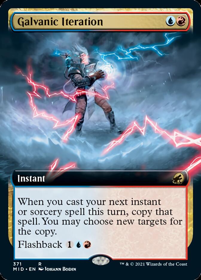 Galvanic Iteration (Extended Art) [Innistrad: Midnight Hunt] | Fandemonia Ltd