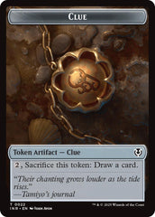 Clue // Clue Double-Sided Token [Innistrad Remastered Tokens] | Fandemonia Ltd
