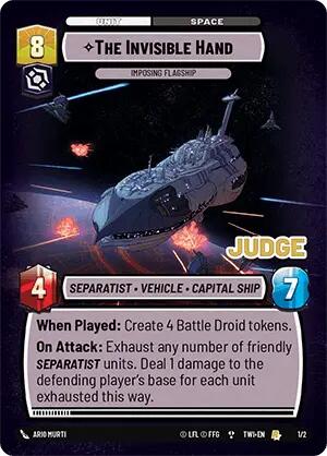 The Invisible Hand - Imposing Flagship (1/2) (1/2) [Judge Promos] | Fandemonia Ltd