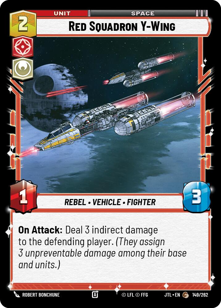 Red Squadron Y-Wing (149/262) (149/257) [Jump to Lightspeed] | Fandemonia Ltd