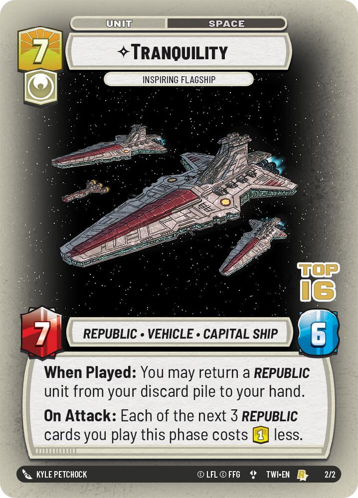 Tranquility - Inspiring Flagship (2/2) (Top 16) (2/2) [Store Showdown Promos] | Fandemonia Ltd