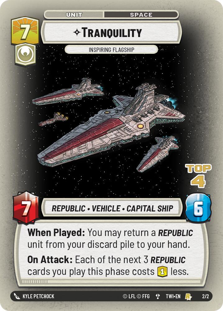 Tranquility - Inspiring Flagship (2/2) (Top 4) (2/2) [Store Showdown Promos] | Fandemonia Ltd