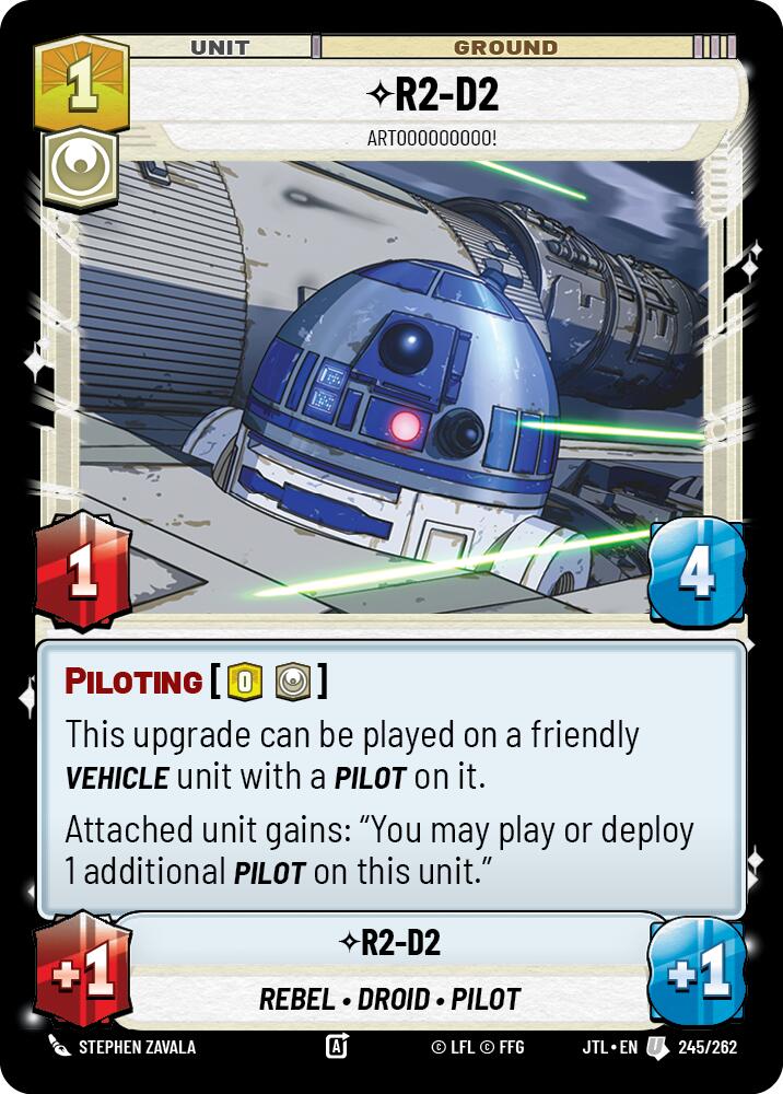 R2-D2 - Artooooooooo! (245/262) (245/257) [Jump to Lightspeed] | Fandemonia Ltd