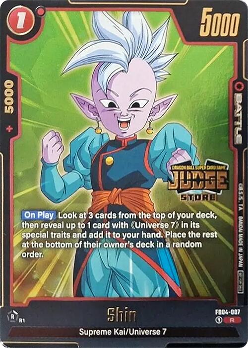Shin (Judge Pack 03 - Store Judge) [Fusion World Tournament Cards] | Fandemonia Ltd