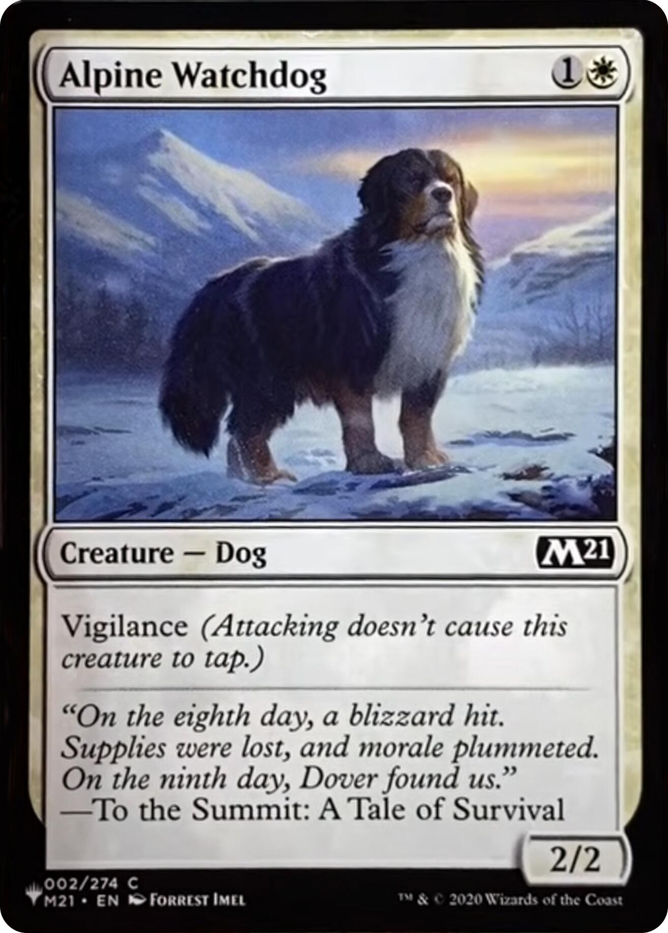 Alpine Watchdog [The List] | Fandemonia Ltd