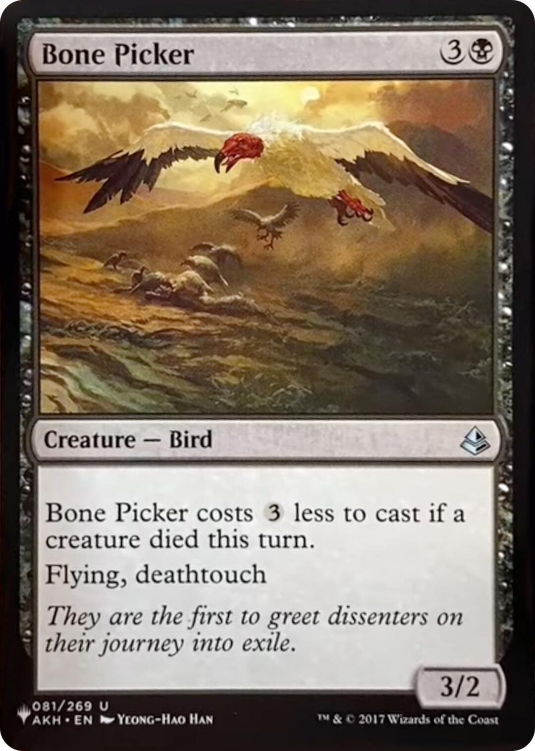 Bone Picker [The List] | Fandemonia Ltd