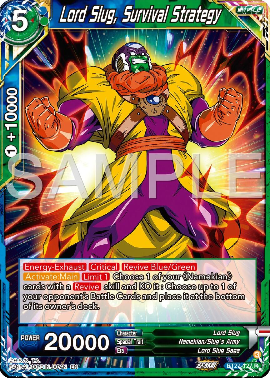 Lord Slug, Survival Strategy (BT27-127) [History of Z] | Fandemonia Ltd