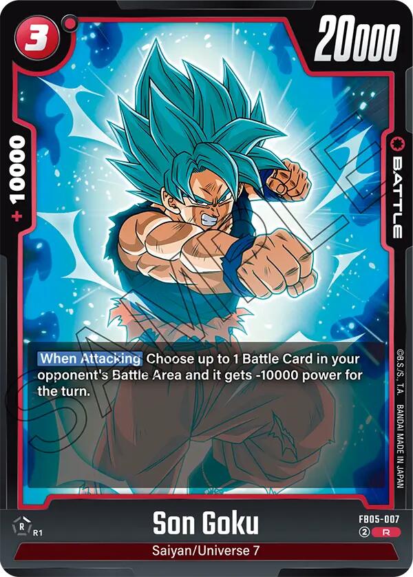 Son Goku (FB05-007) [New Adventure] | Fandemonia Ltd