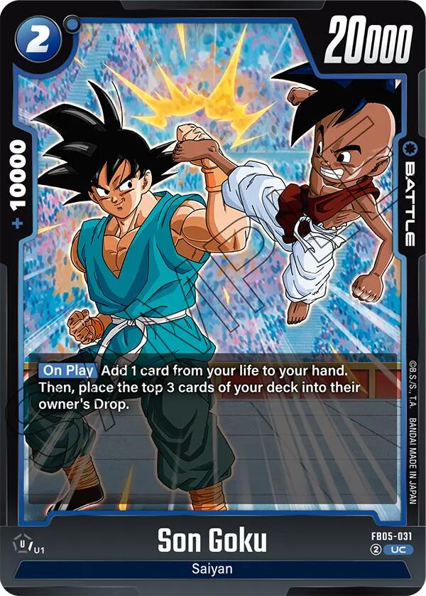 Son Goku (FB05-031) [New Adventure] | Fandemonia Ltd
