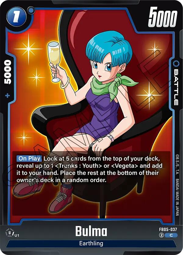 Bulma (FB05-037) [New Adventure] | Fandemonia Ltd