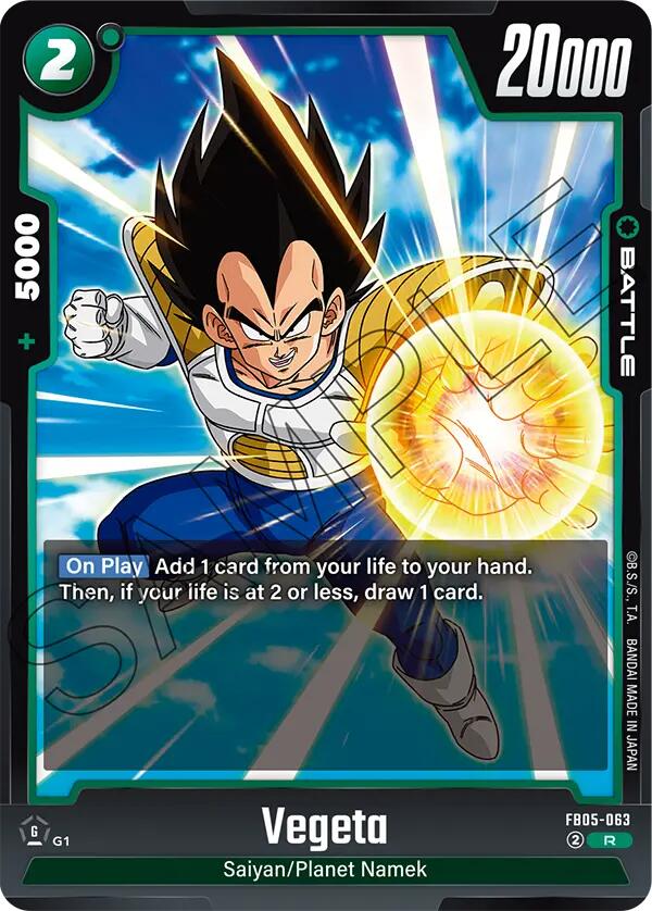 Vegeta (FB05-063) [New Adventure] | Fandemonia Ltd