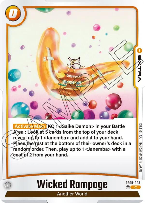 Wicked Rampage [New Adventure] | Fandemonia Ltd