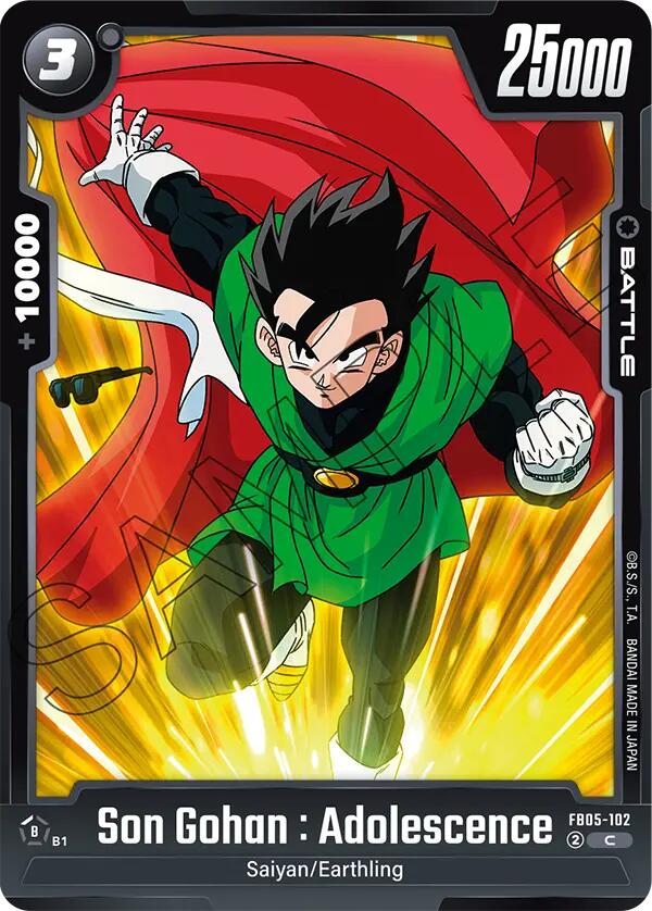 Son Gohan : Adolescence (FB05-102) [New Adventure] | Fandemonia Ltd