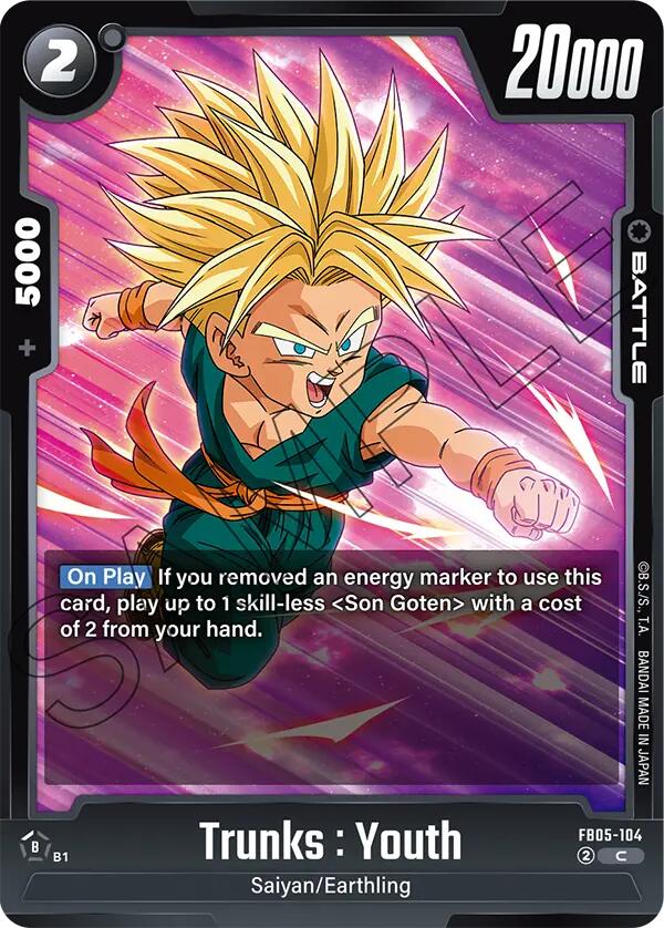 Trunks : Youth [New Adventure] | Fandemonia Ltd