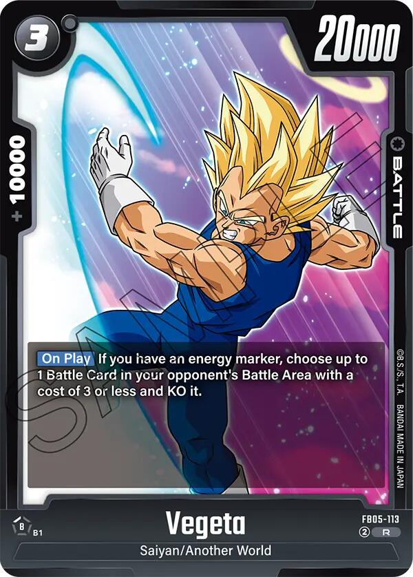 Vegeta (FB05-113) [New Adventure] | Fandemonia Ltd