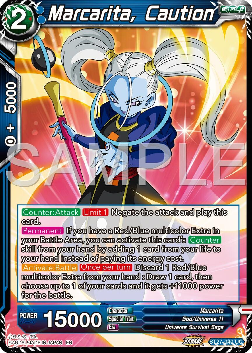 Marcarita, Caution (BT27-040) [History of Z] | Fandemonia Ltd